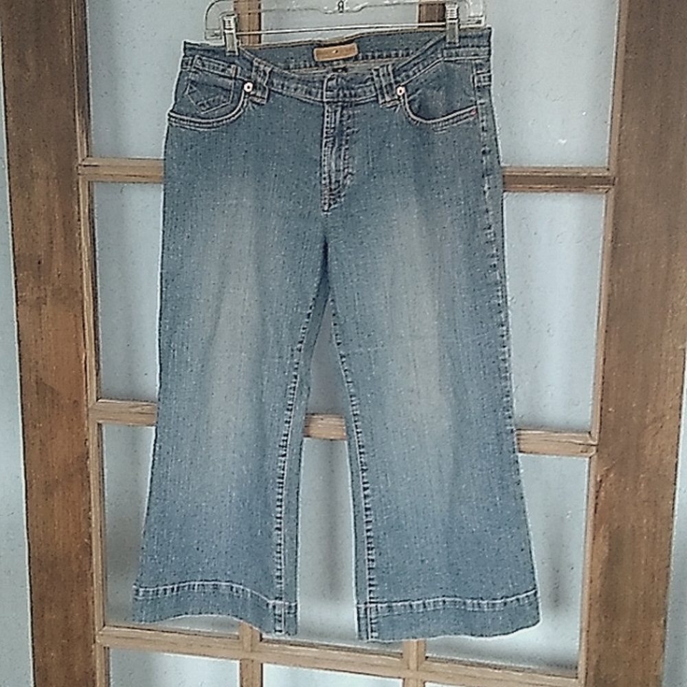 Vintage Women's 2003 Tommy Hilfiger Jeans Cropped Capri